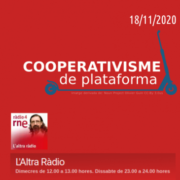 El Cooperativisme de Plataforma a l’Altra Ràdio