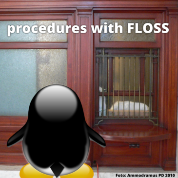 We publish the report “procedures with FLOSS”