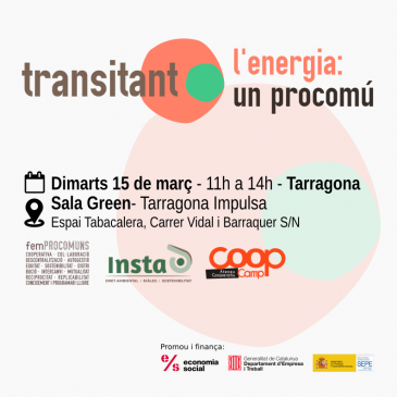 Sessió Transitant a Tarragona. L’energia: un procomú