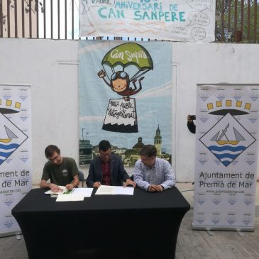 Decisive step towards the expropriation and community management of Can Sanpere in Premià de Mar!
