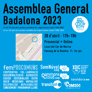 Assemblea General Ordinària de femProcomuns, Abril 2023