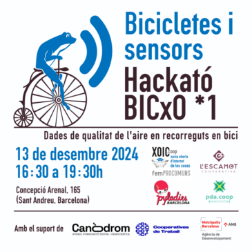 Hackató BICxO *1: bicicletes i sensors