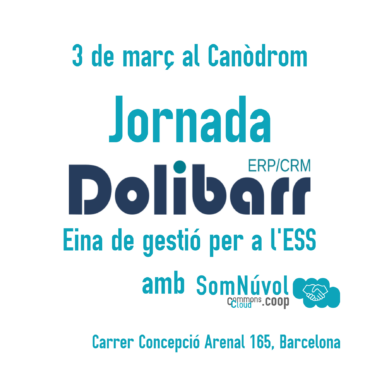 Jornada Dolibarr amb SomNúvol, el 3 de març 2025