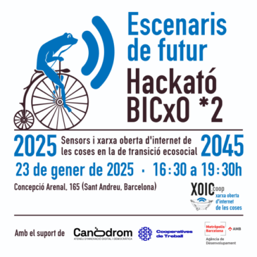 Hackató BICxO *2: sensors i xarxa d’internet de les coses en escenaris de futur