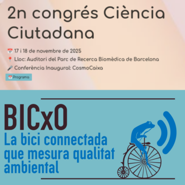 Parlem del BICxO al 2on Congrés de Ciència Ciutadana