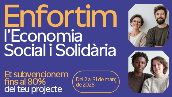 Subvencions “Enfortim” per a la digitalització d’entitats de l’ESS