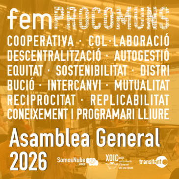 Asamblea General Ordinaria de femProcomuns, el 17 de abril de 2026