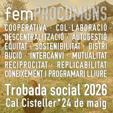 Trobada social de femProcomuns, el 24 de maig