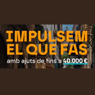 Oberta la convocatòria de subvencions: Impulsem el que Fas 2026 (Barcelona)